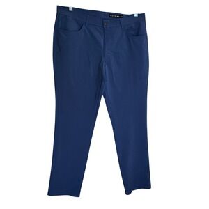 Dunning Ocean Blue Mens Lightweight Pants Size 35/30 Premium Golf